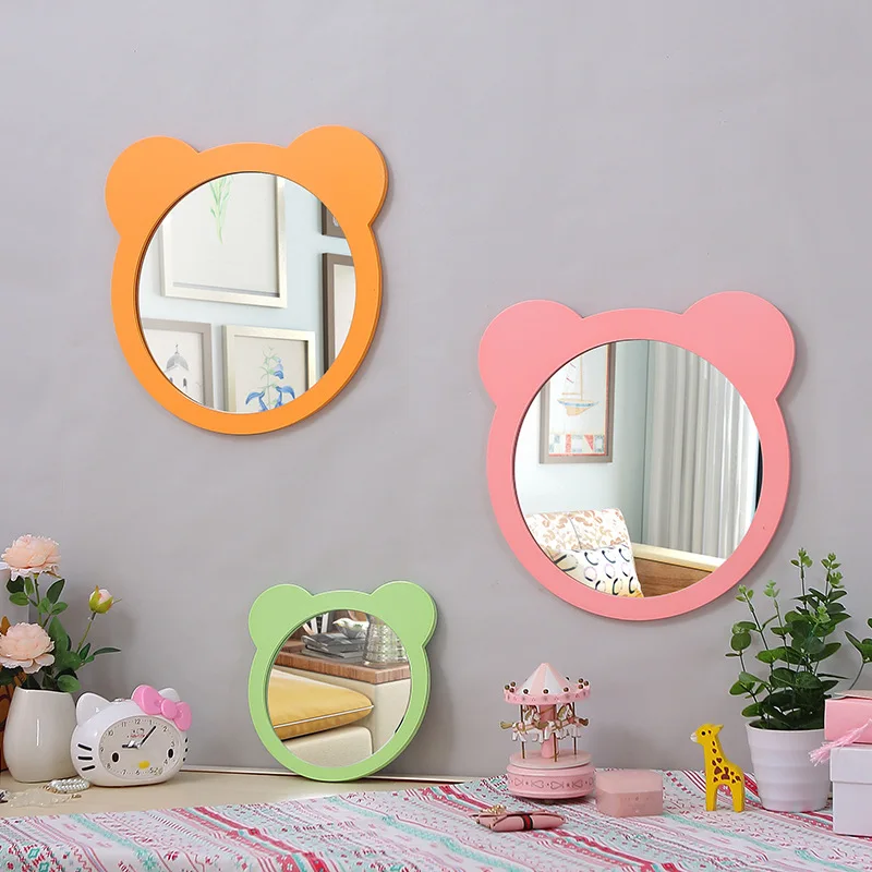 Kindergarten Mirror Wall hanging Children's Cartoon Lovely Bathroom ...