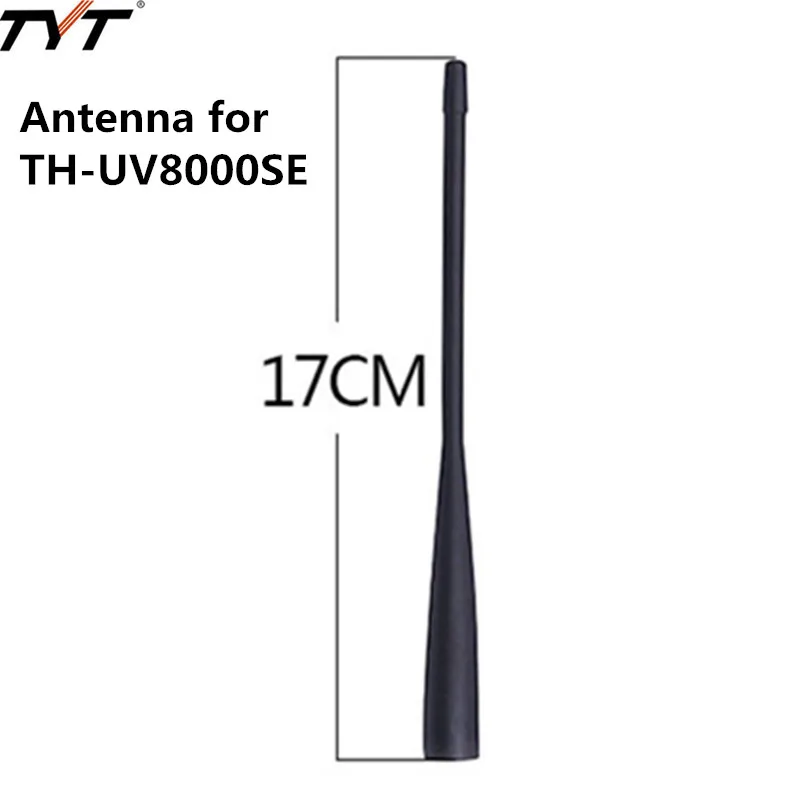 Оригинальная TYT Двухдиапазонная 136-174/400-520 МГц UHF/VHF SMA-Male 17 2 см/6 7 дюйма Антенна для