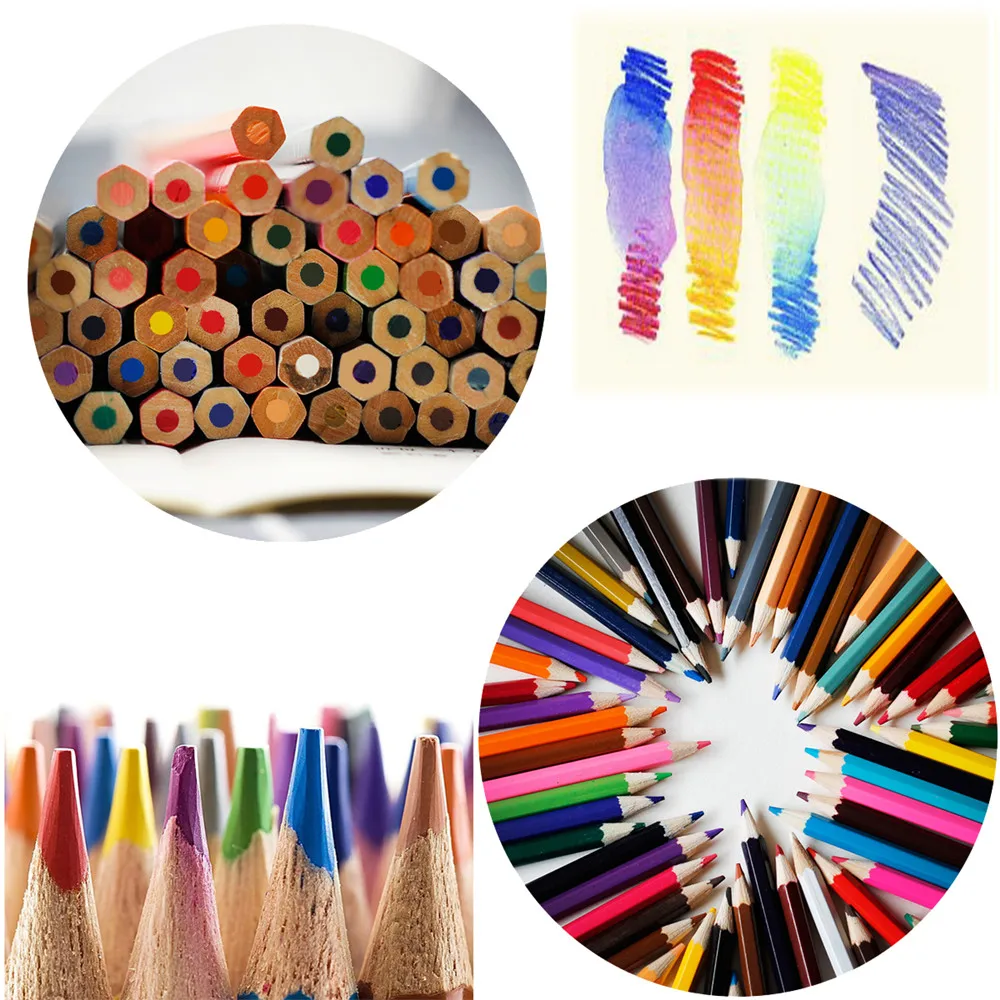 

72 Colors Wood Colored Pencils Lapis De Cor Artist Painting Oil Color Pencil For School Drawing Sketch Art Supplies