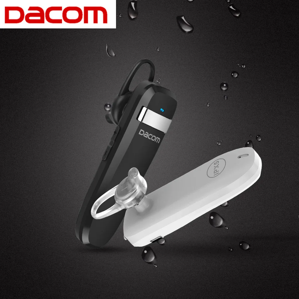 Dacom K32 IPX5 Bluetooth наушники Беспроводной Бизнес гарнитура с микрофоном для телефона
