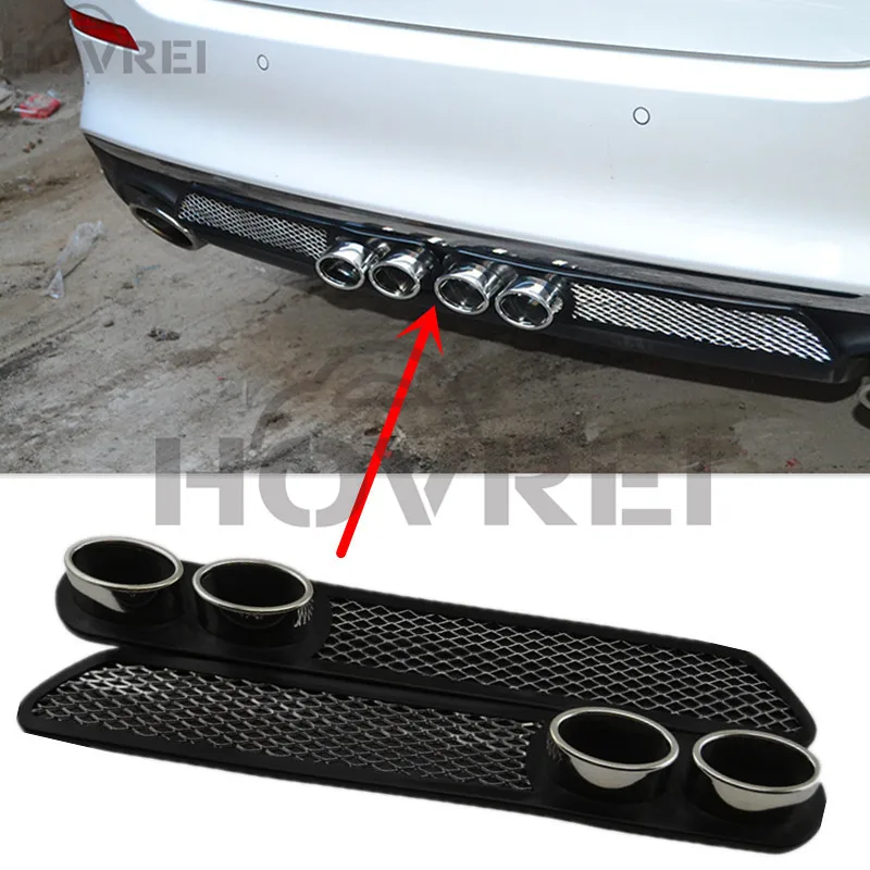 1 пара автомобильная декоративная эмблема-значок на заднюю трубу | Автомобили и