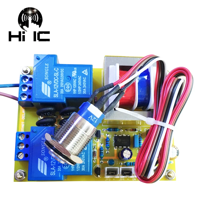 

High Power Class A Power Amplifier Board Transformer Delay Power Soft Start Protection Board for Amplifier AMP 30A 1000W