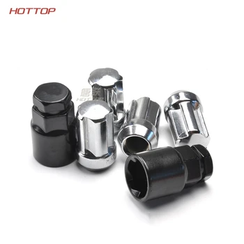 

WarriorsArrow x4 Wheel Lock Anti Theft Screw Lug Bolt & Key Tool Code Stamp For Land Rover car styling
