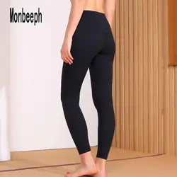 Monbeeph 2018 новые печатные повседневные узкие брюки для женщин высокая 7/8 брюки для девочек