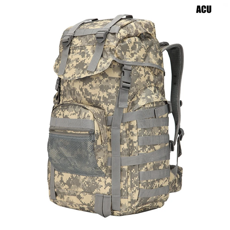 50L Водонепроницаемый тактический рюкзак плечо военные Многофункциональный Высокая Ёмкость Hike камуфляж дорожная сумка Mochila Молл Системы