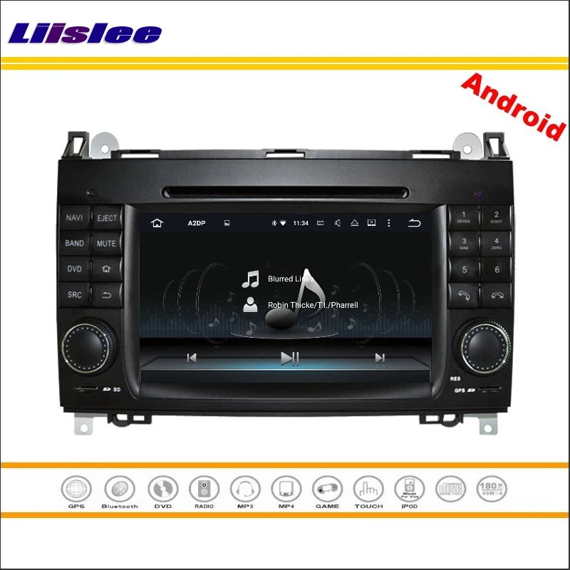 Flash Deal Liislee Car Android Multimedia For Mercedes Benz A Class W169 / B Class W245 2004~2012 Radio CD DVD Player GPS Navigation System 4