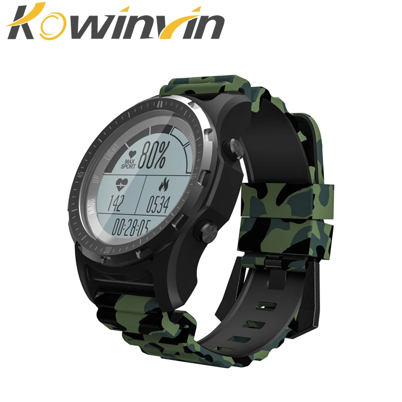 

SN66 GPS Sports Watch 1.3'' Screen Smart Watch multi-sport Smartwatch Bluetooth 4.0 built-in GPS Chip Heart Rate Monitor