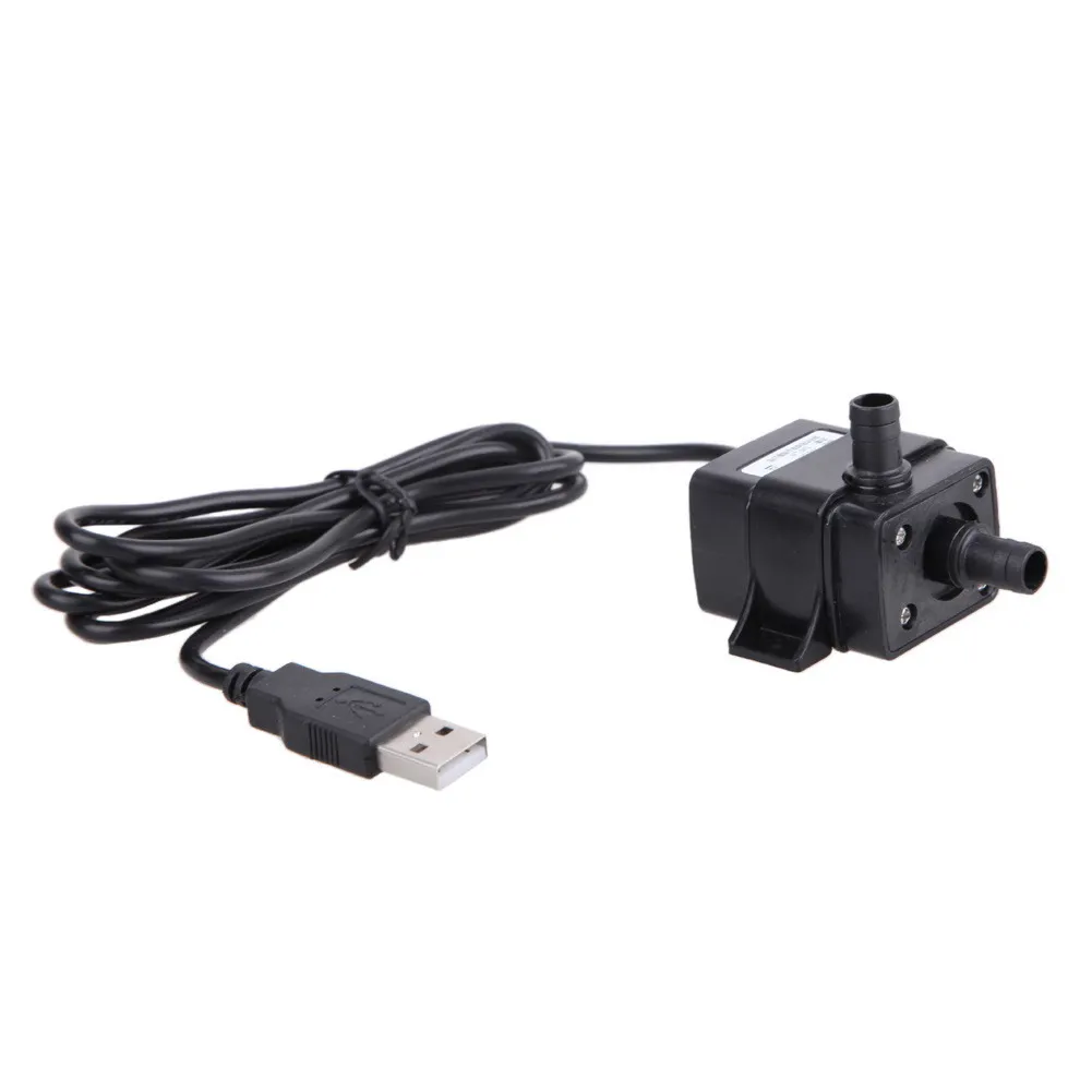 

DC 5V 3W USB Micro Submersible Water Pump for Aquarium Fountain Pond Water Pump Fish Tank Ati-corrosive Acid-resisting Pump