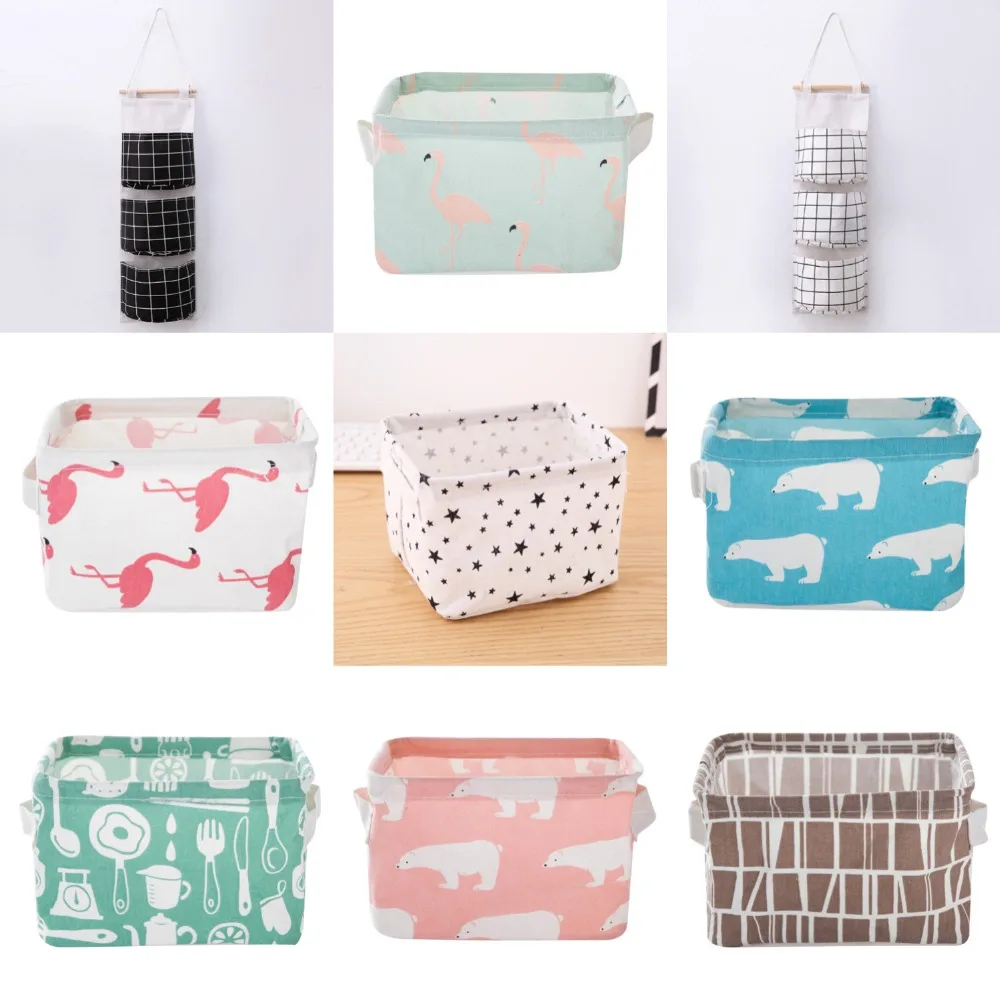 

Storage Basket Sundries Underwear Toy Storage Box Cosmetic Book Organizer Stationery Container Laundry Basket
