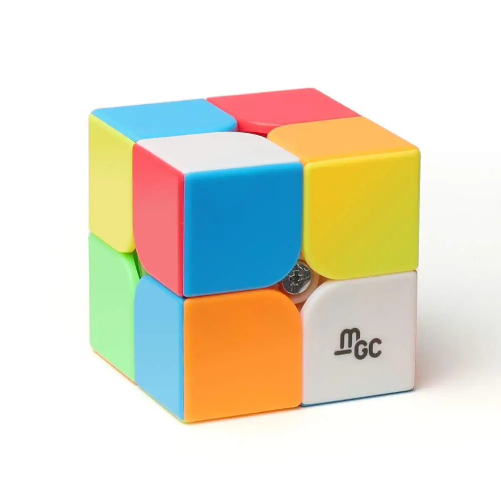 

D-FantiX Yj MGC 2x2 Speed Cube Magnetic 2x2x2 Magic Cube Puzzle Toys