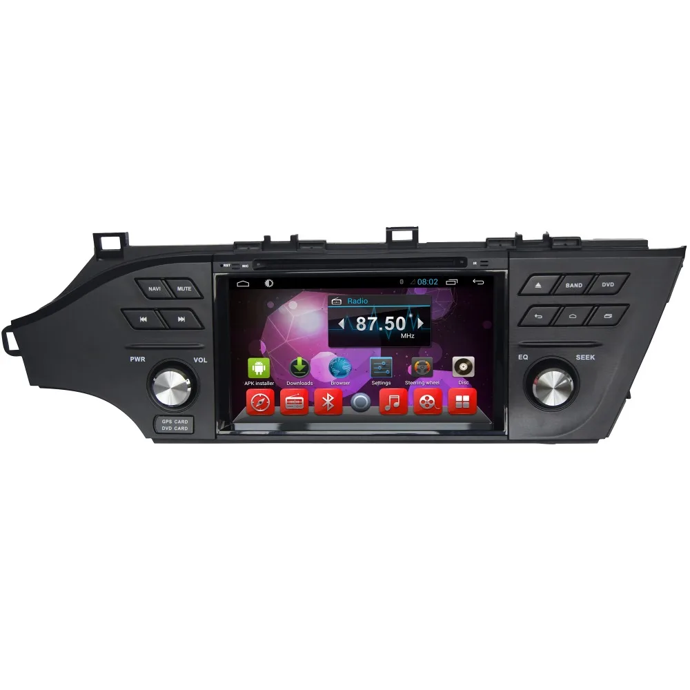 Discount 8" HD 1024*600 Quad Core Android 6.0 Car DVD Radio GPS Navigation Player for Toyota Avalon 2013 2014 2015 2016 DVR OBD WIFI 1