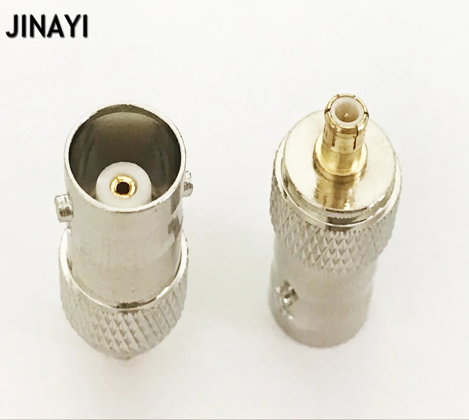 10 шт./лот MCX штекер к гнездовому разъему BNC прямой RF коаксиальный кабель адаптер