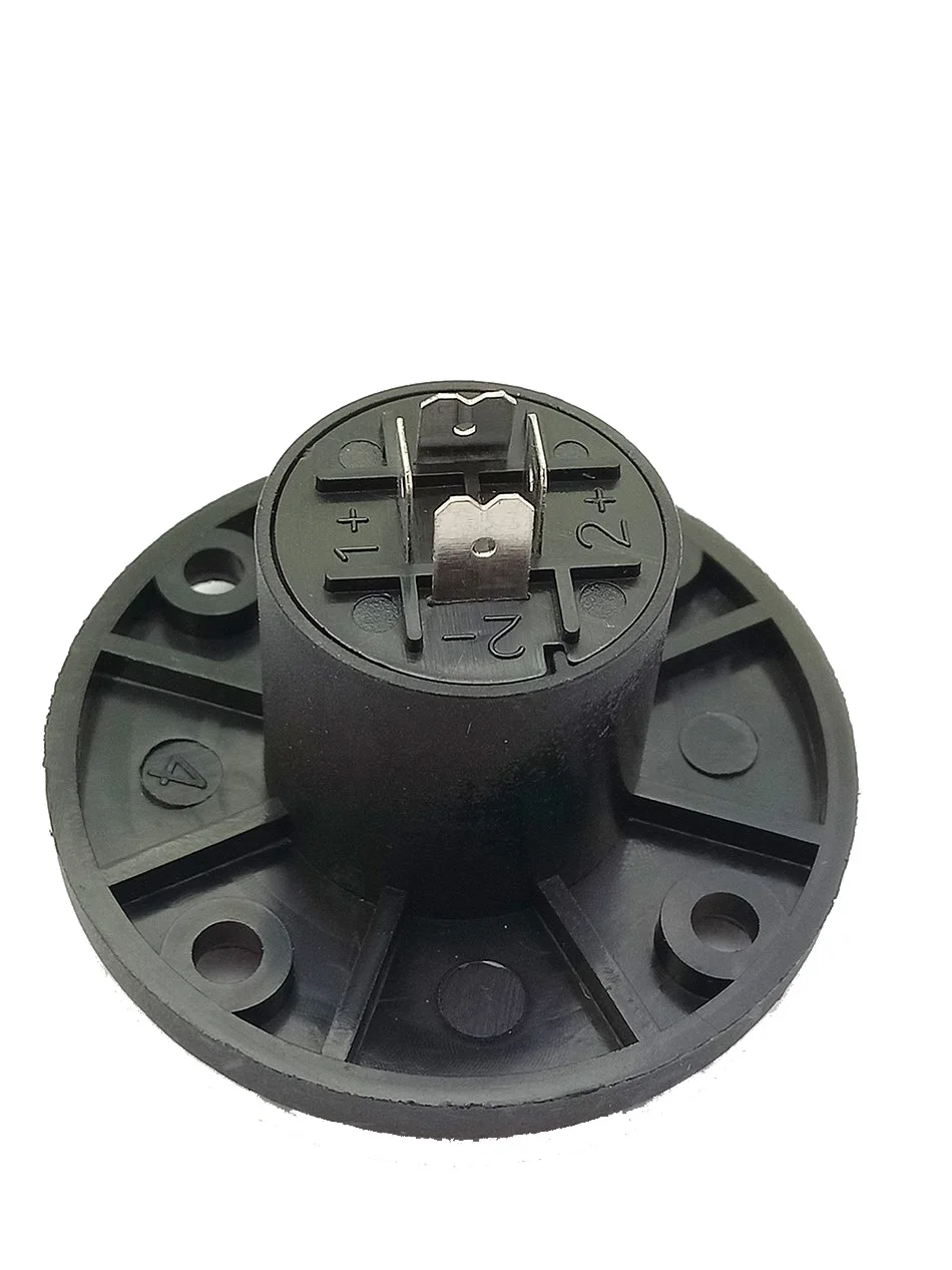 10pcs 4 Pin Speakon Chassis Round Panel Mount 4 Poles Powercon Female Jack Socket for Audio PA Loudspeaker Amplifier Power Cable