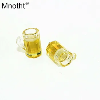 

Mnotht 8PCS/Set 1/6 Scene Accessories Mini Beers Model Fit 12 Inch Action Figure Dolls Props Plastic for 1/6 soldier Beer Toy