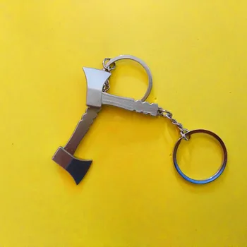 

30 Pcs Mini tool keychains Axe keychain metal keychain zinc alloy key ring tool keyring creative keychain keyfob men's gift