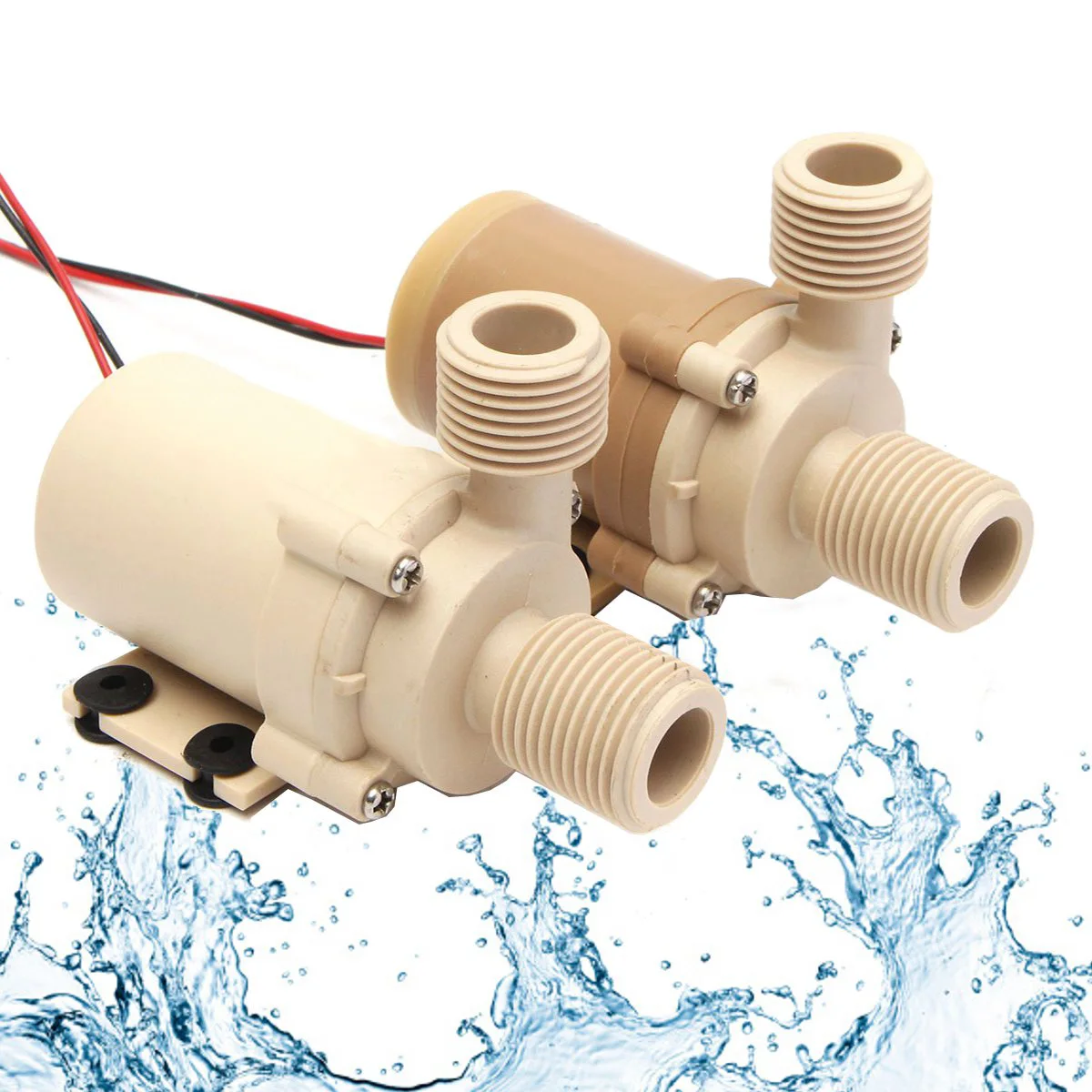

DC 12V/24V 5M Solar Hot Water Brushless Motor Water Circulation Water Pump Food Grade