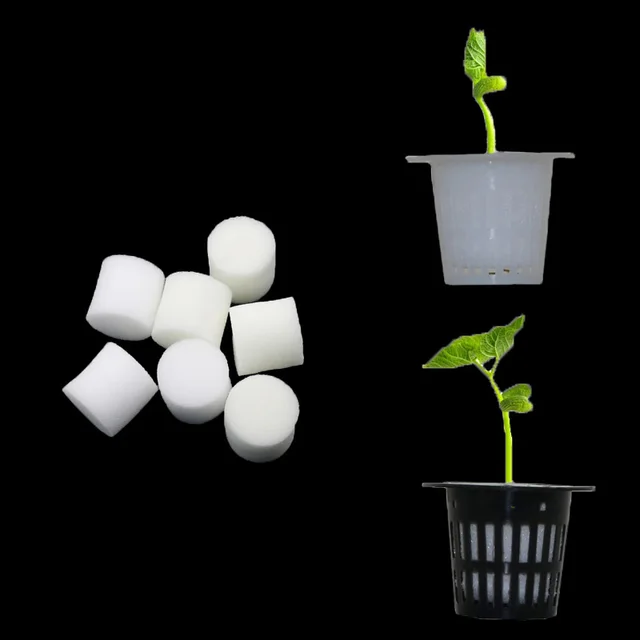 Soilless Hydroponic Vegetables Nursery Pots Nursery Sponge Flower Seed Cultivation Soilless Cultivation System  Seed Trays