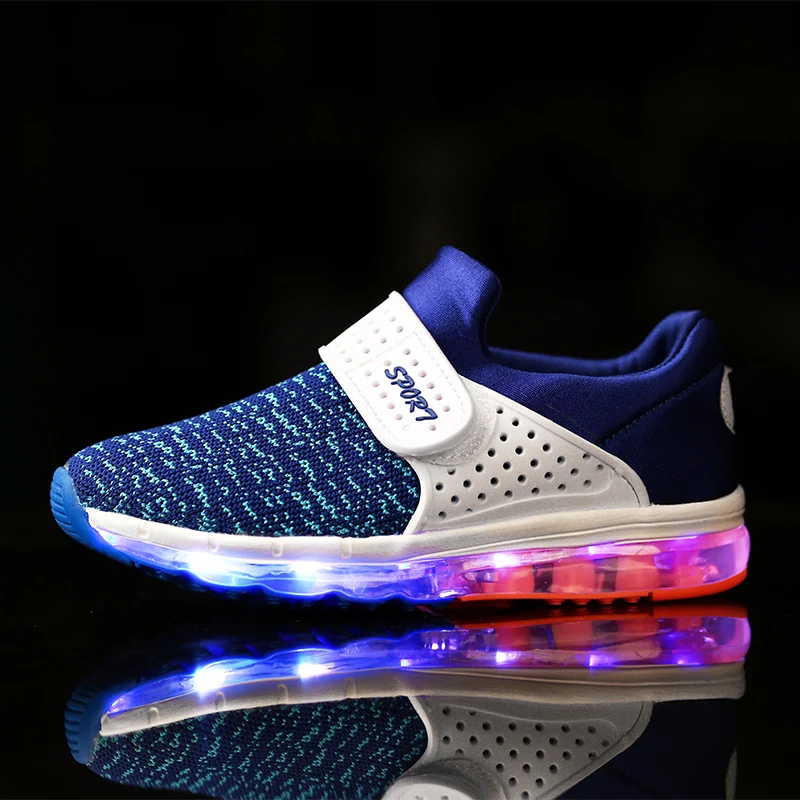 

JACKSHIBO Kids LED Shoes Light UP Kids Casual Boys&Girls Sneakers Glowing Shoes for Big Kids Luminous Sneakers USB Charging Shoe
