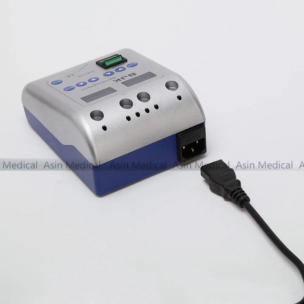 Qualidade Nova Fina Waxer Elétrica Carving Faca Máquina Dupla Pen 6 Ponta Cera Pot Laboratório Dental Boa 2021 2 Cheap Clareamento dos dentes