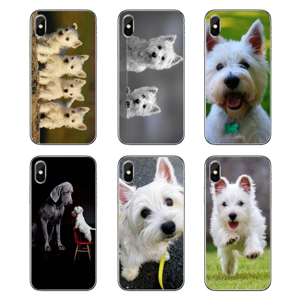 

For Samsung Galaxy Note 8 9 S9 S10 A8 A9 Star Lite Plus A6S A9S Mobile Phone Case Cover West Highland White Terrier Dog Scotland