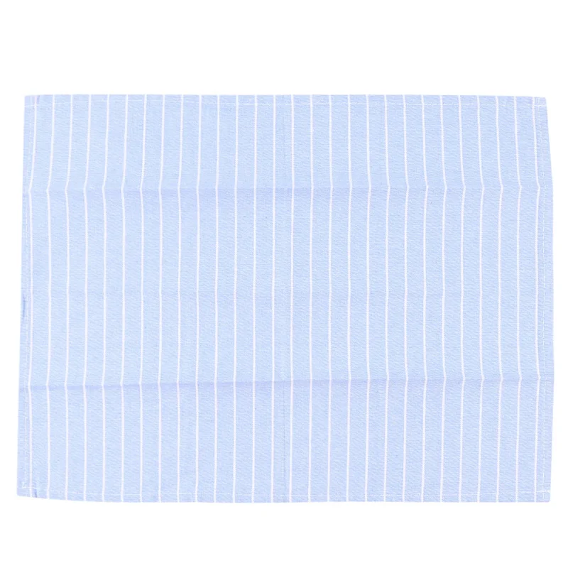 40x31cm Fabric Table Placemats Background Cotton Linen Cloth Table Napkin Placemat Heat Insulation Mat Striped Napkin