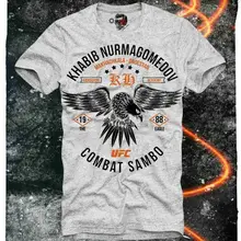 Футболка Хабиб нурмагомедов Орел Россия Харадзюку хип-хоп Футболка