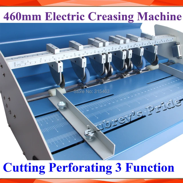 Electric Machine With 18inch 460mm Perforator Cutter 3in1 Paper