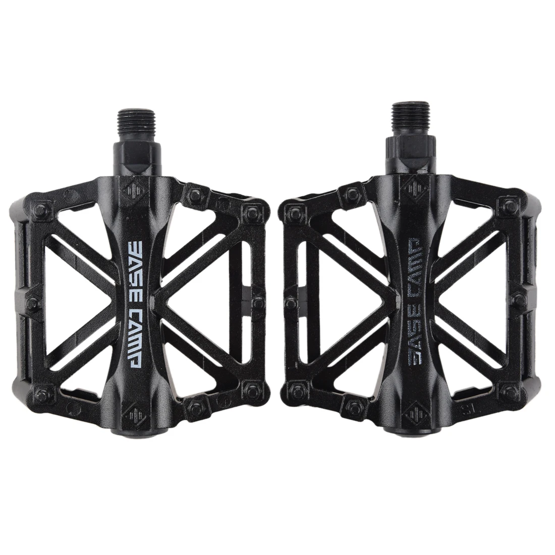 

FAAJ 1 Pair MTB pedal bicycle bike slip road Ultra-lightweight ball bearing made of aluminum alloy White Red Black Blue Green