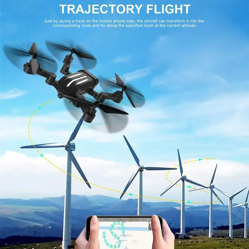 

Aircraft Toy X30 Mobile APP GPS Folding Four-Axis FPV Aircraft 1080P HD Map Remote Control Aircraft Quadcopter