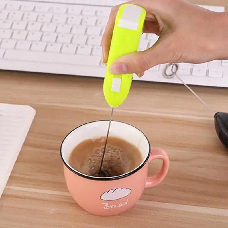 Ручной мини Электрический взбиватель яиц для взбивания молока Bubbler кофе блендер кухонные инструменты миксер мешалка