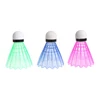 3pcs LED Badminton Ball Glowing Light Up Plastic Badminton Shuttlecocks Colorful Lighting Balls ► Photo 2/6