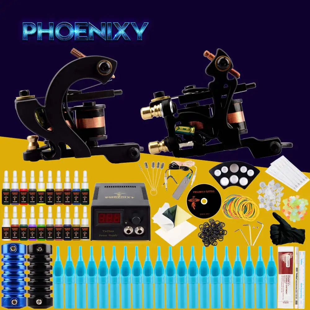 Professional Tattoo Kit Tattoo Machine 2pcs Liner Shader Tattoo Gun