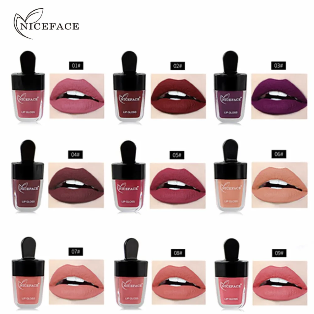 Niceface 12 цветов водостойкие матовые мерные тату-оттенки для макияжа прозрачные