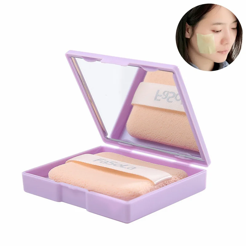 

ZD New 1Box Face Oil-Absorbing Paper Professional Make Up Oil Control Facial Skin Care Papers Portable Beauty Clean Tools XN555M