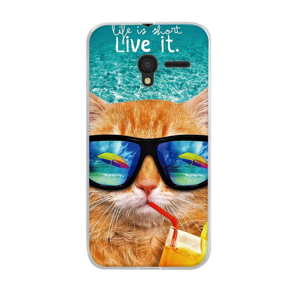 Чехол из ТПУ для Alcatel One Touch Pixi 3 4 5 дюйма 5017 5017D 5017X 5019D силиконовый чехол бампер
