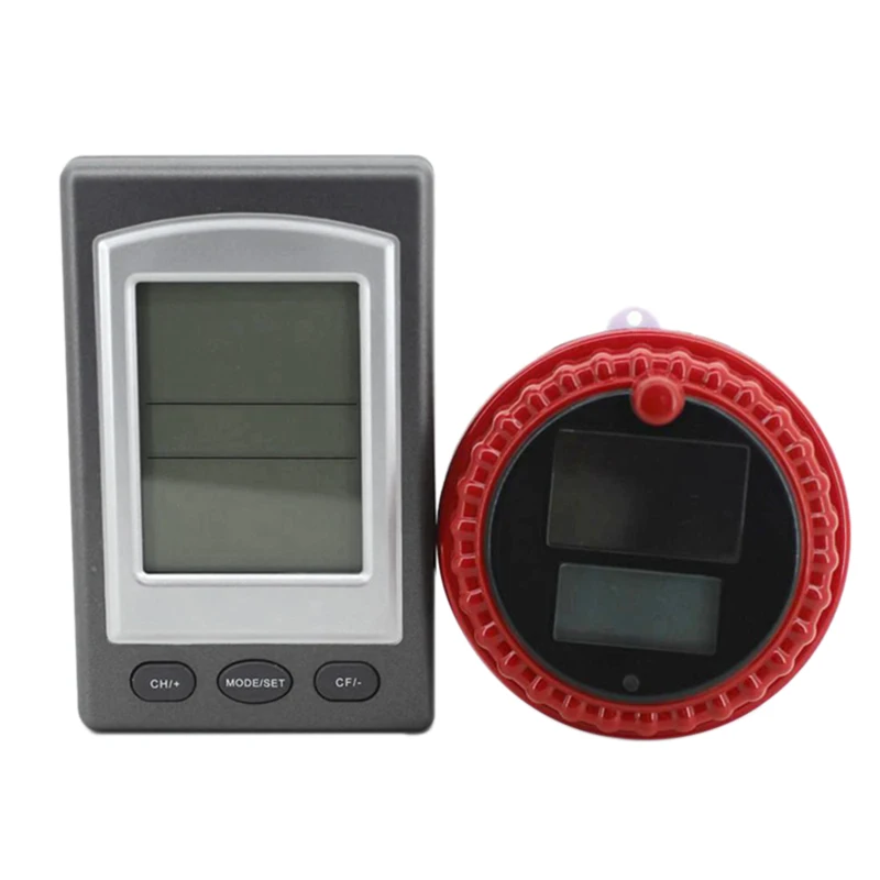 

SHGO-Solar Wireless Pool Thermometer Digital In Outdoor Swim Spa Pond Spa Tub Floating Backlit Waterproof Temperature