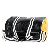 Top Outdoor PU Leather męskie torby siłownia klasyczna torba podróżna trening fitness torby na ramię z niezależną kieszenią na buty 2