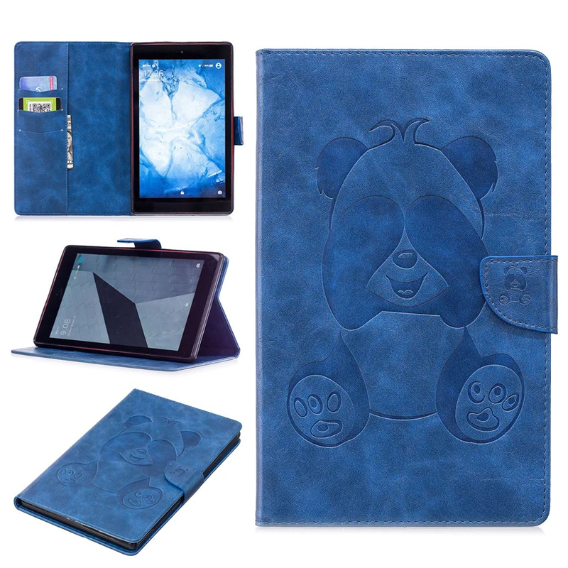 Чехол книжка с мультяшным рисунком для Amazon Kindle Fire HD7 2017 2015 7 0 дюймов чехол планшета