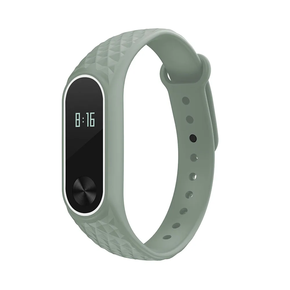 Ремешок для часов Xiaomi Mi Band 2 Смарт часы с ремешком на запястье силиконовый браслет