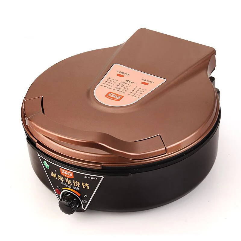 Household Electric Multi Cooker Grills Oven Cooker Hot Pot Multi-functional Smokeless Electric Roast Double Heating DL-100KS