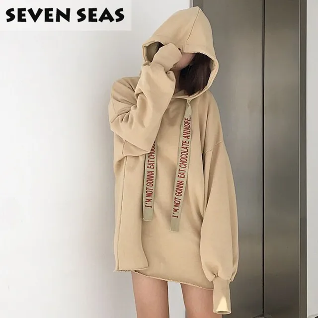 Women Casual Long Sleeve Hooded Sweatshirts Hoodies Korean