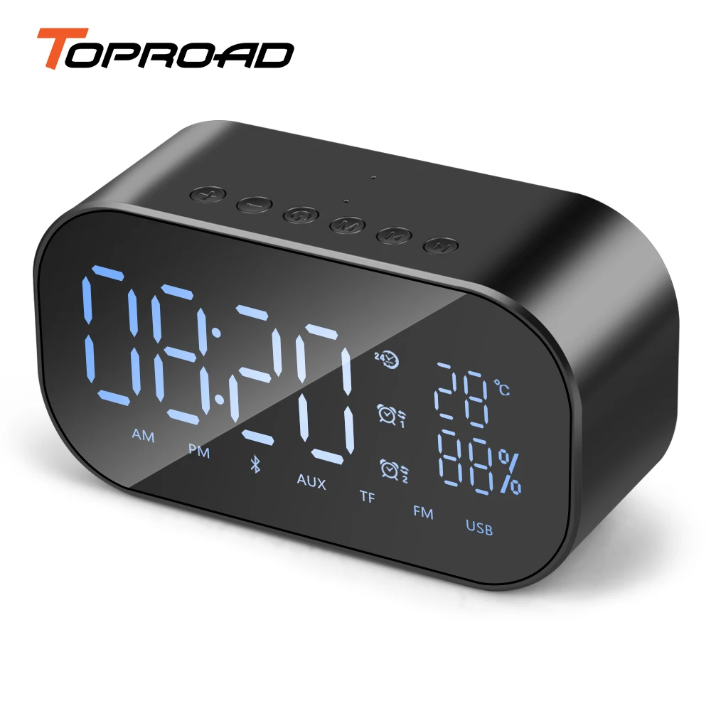 TOPROAD Wireless Bluetooth Speaker Slim Magnetic Soundbar Subwoofer Speakers Hands-free for Mobile Phones PC Tablet TV | Электроника