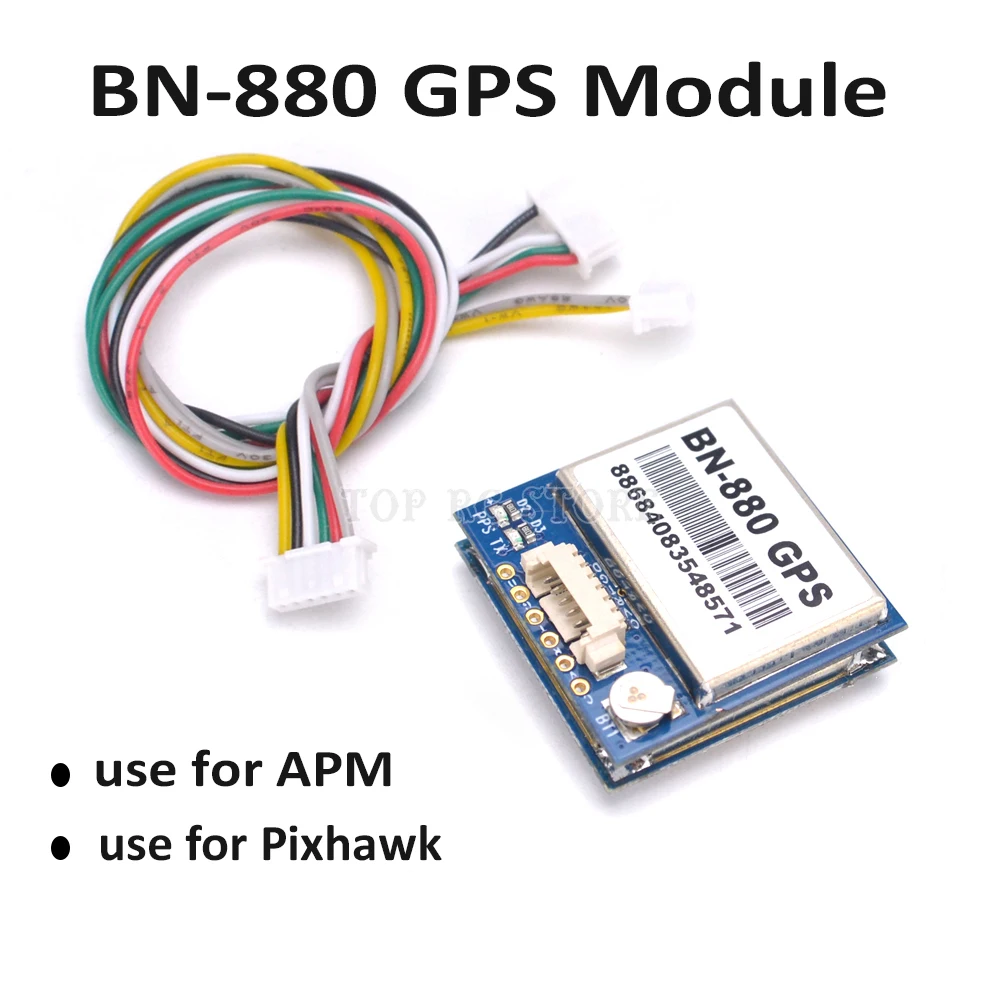 Bn-880 Gps Module With Flash Hmc5883 Compass & Gps Active Antenna For ...