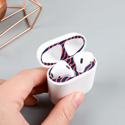 

Protective Wrap Sticker Skin Self-Adhesive Film Scratch Resistant Ultra-Thin for Airpods Earphone Charging Case