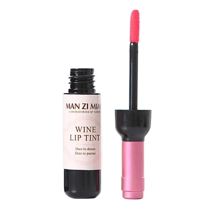 6 Colors Red Wine Bottle Stained Matte Lipstick Lip Gloss Tint Liquid Lipstick Easy to Wear Waterproof  Non-stick Lipgloss (7)