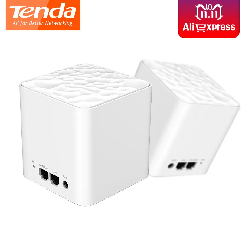 Tenda Nova MW3 Wireless Wifi Router AC1200 Whole Home Dual Band 2.4Ghz/5.0Ghz Wifi Repeater Mesh WiFi System APP Remote Manage Tenda Nova MW3 Wireless Wifi Router AC1200 Whole Home Dual Band 2.4Ghz/5.0Ghz Wifi Repeater Mesh WiFi System APP Remote Manage