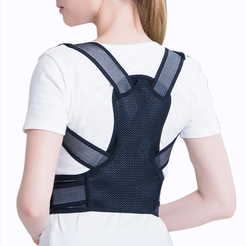 

2019 New Posture Corrector Light and Breathable Back Brace Support Adjustable Clavicle Spine Shoulder Lumbar Corset Correction