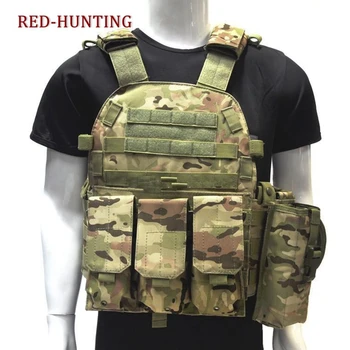 

Camouflage Hunting Tactical Seal Vest Wargame Body Molle Armor Hunting Vest CS Outdoor Jungle Equipment Cloth