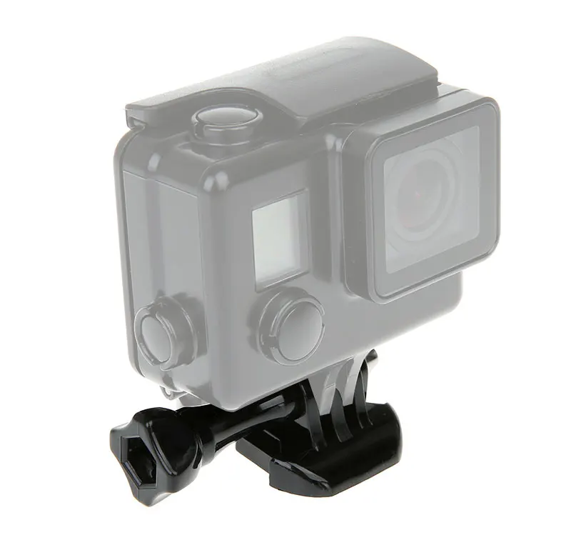 Black Buckle Basic Strap Mount For Gopro Hero 3 2 HD Hero Camera Accessories Helmet Mount Base Adapter Buckle (2)