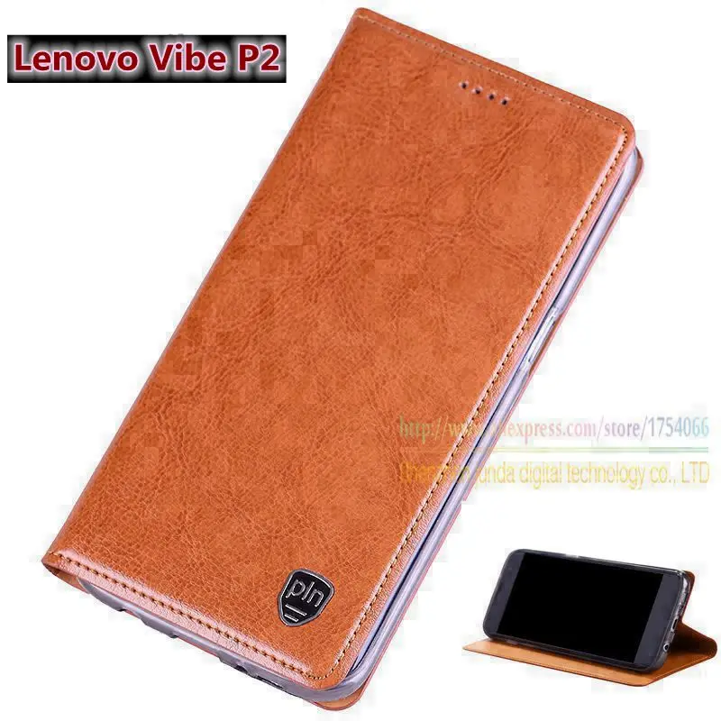 imágenes para Calidad superior de Cuero Genuino Cubierta Del Soporte Del Tirón Magnético Para Lenovo Vibe P2 5.5 "Original de la Marca de Lujo Cajas Del Teléfono Móvil imágenes para Calidad superior de Cuero Genuino Cubierta Del Soporte Del Tirón Magnético Para Lenovo Vibe P2 5.5 "Original de la Marca de Lujo Cajas Del Teléfono Móvil
